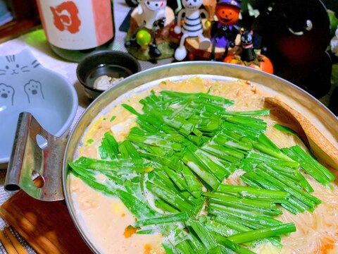 ヘルシー大豆ミート胡麻坦々おうち鍋